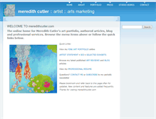 Tablet Screenshot of meredithcutler.com
